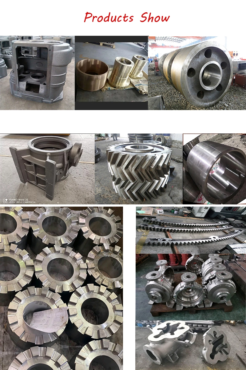 Foundry OEM Servies Lost Foam Resin Sand Casting Gray Cast Iron Steel Gear Pump Part Pump Body with CNC Machining