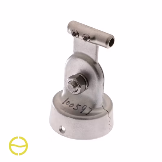 Adaptateur de forgeage de métal de moulage de précision de moulage de Wudang acier moulé de produit personnalisé